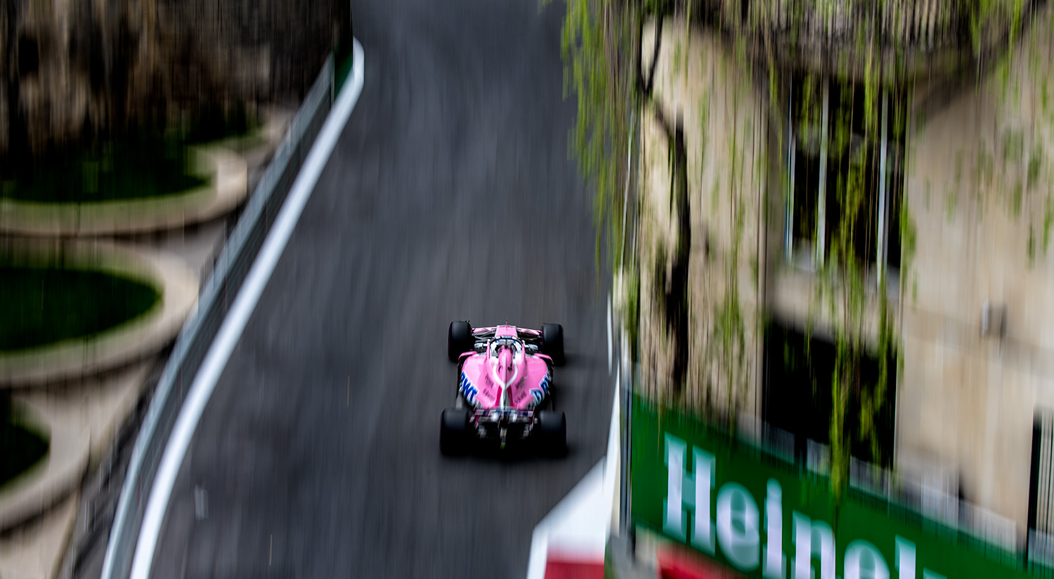 Sergio Pérez - Force India, Baku, 2018