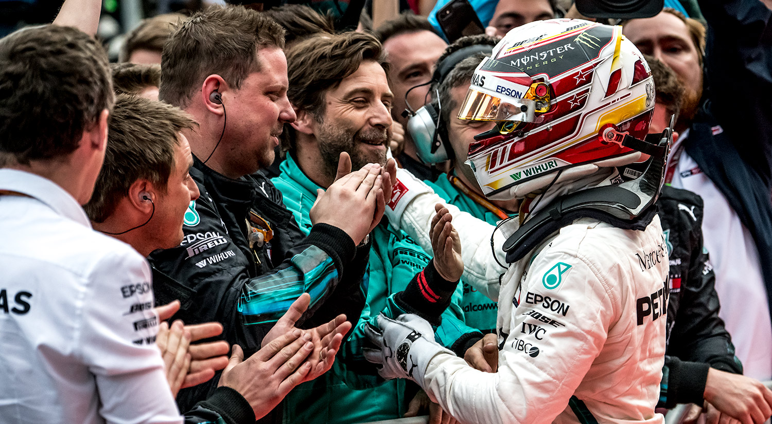 Lewis Hamilton - Mercedes, Baku,  2018