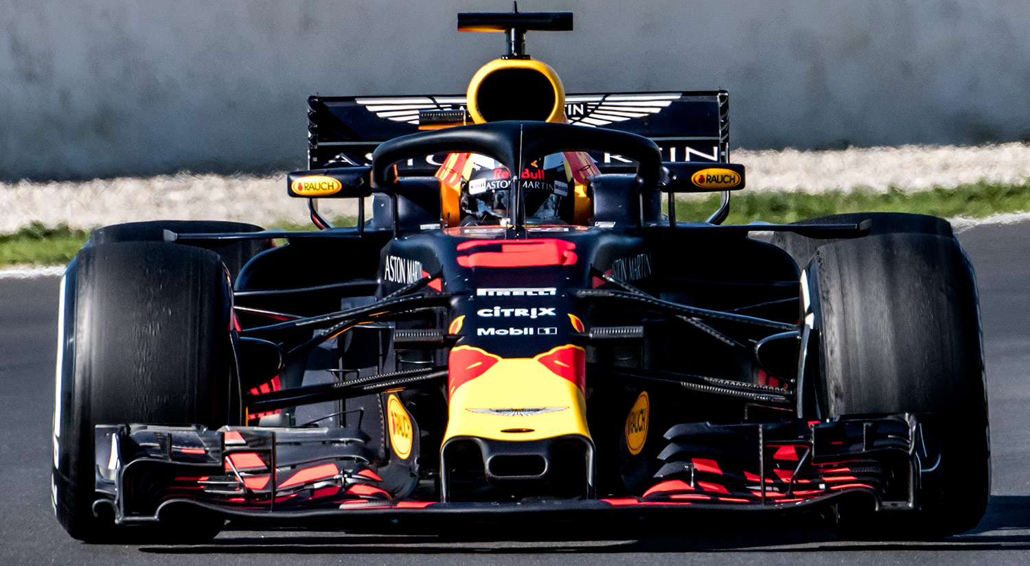 Daniel Ricciardo - Red Bull Racing, Winter Testing, Circuit de Catalunya,  2018