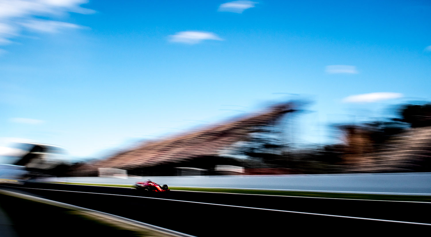 Sebastian Vettel - Ferrari, Winter Testing, Circuit de Catalunya,  2018