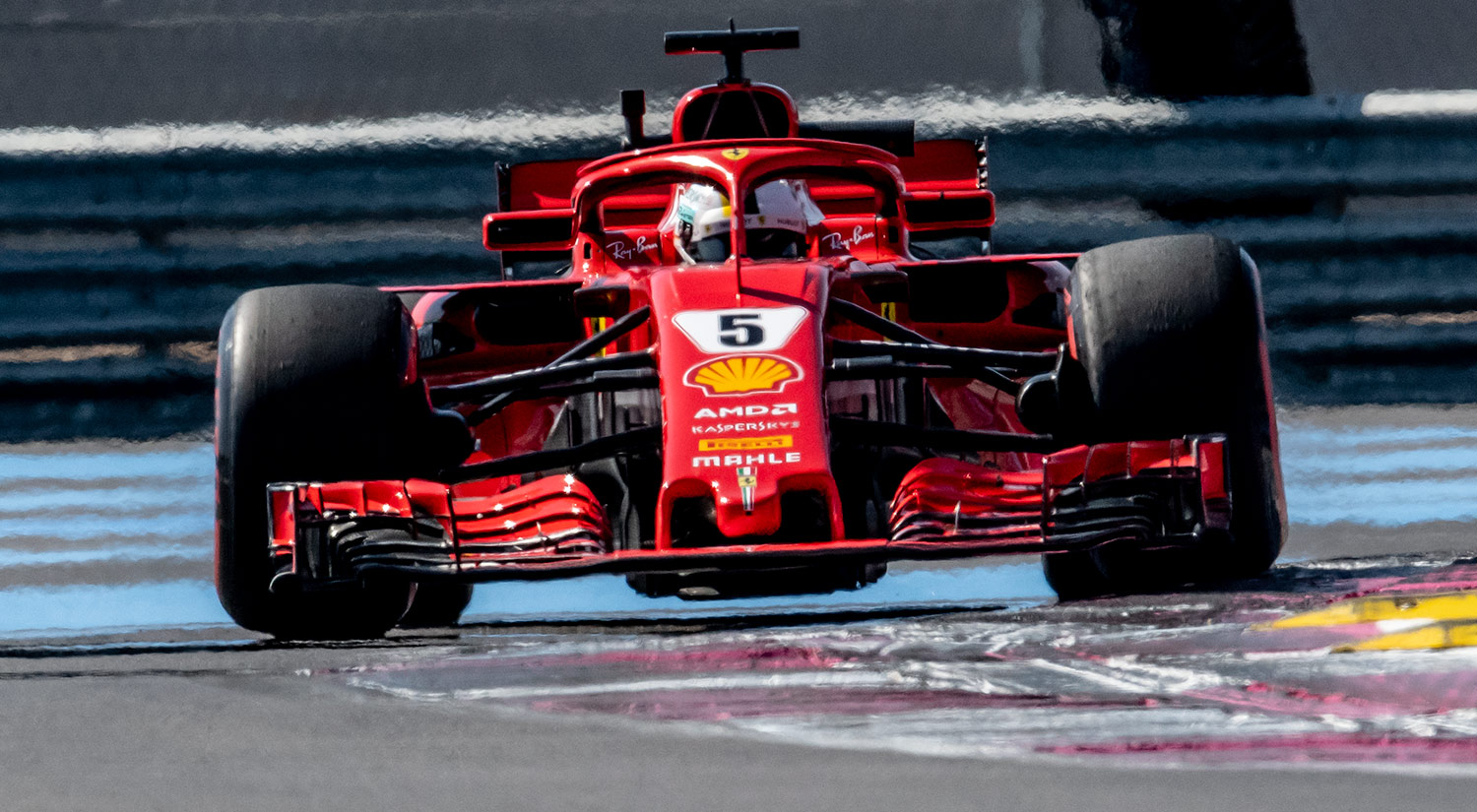 Sebastian Vettel - Ferrari, Circuit Paul Ricard,  2018