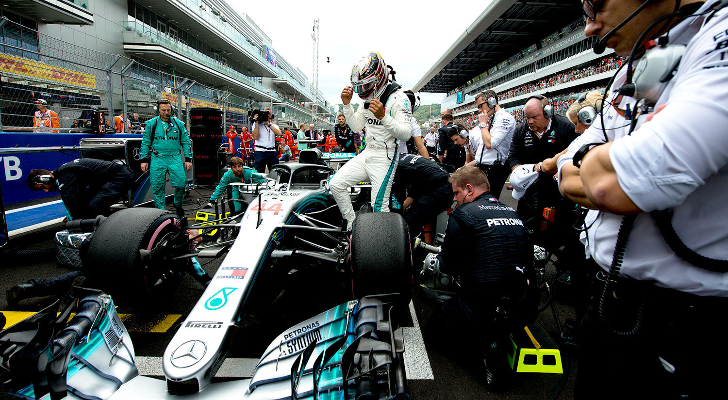 Lewis Hamilton - Mercedes, Sochi,  2018