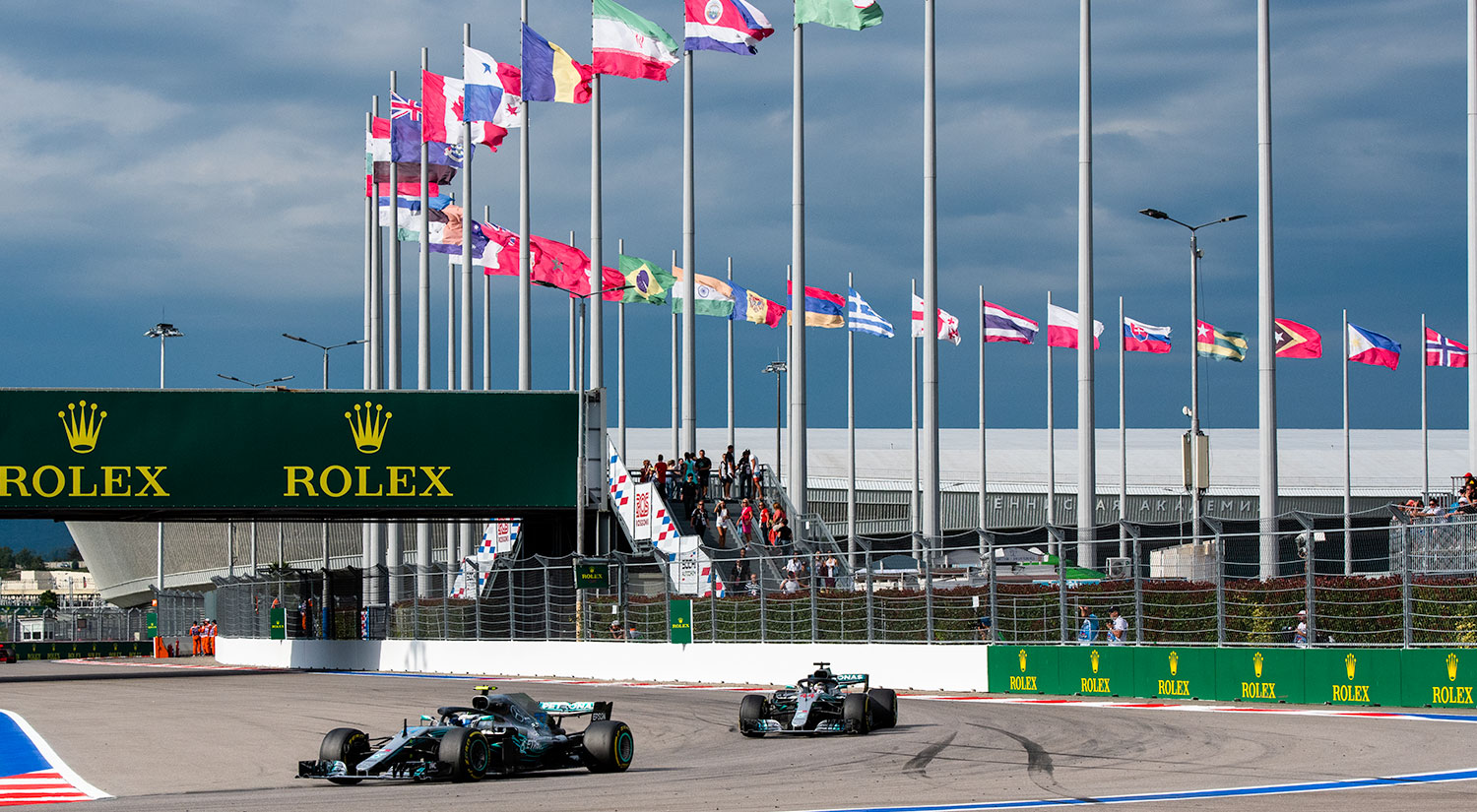 Valtteri Bottas & Lewis Hamilton - Mercedes, Sochi,  2018