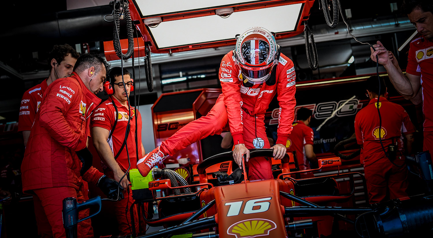 Charles Leclerc - Ferrari, French Grand Prix,  2019