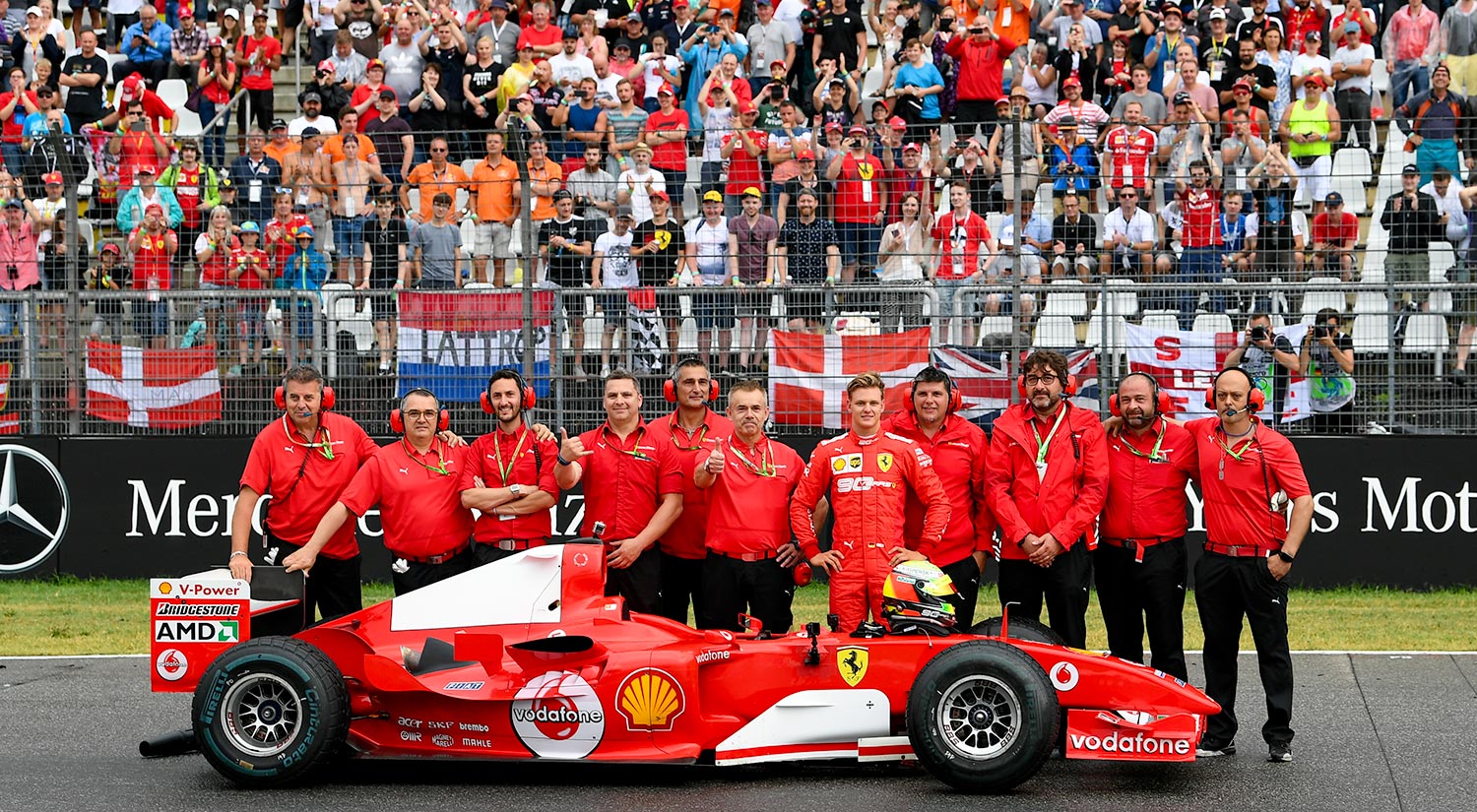 Mick Schumacher - Ferrari, German Grand Prix,  2019