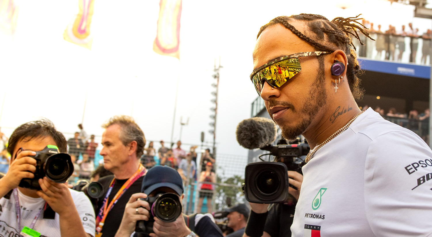 Lewis Hamilton - Mercedes, Singapore Grand Prix,  2019