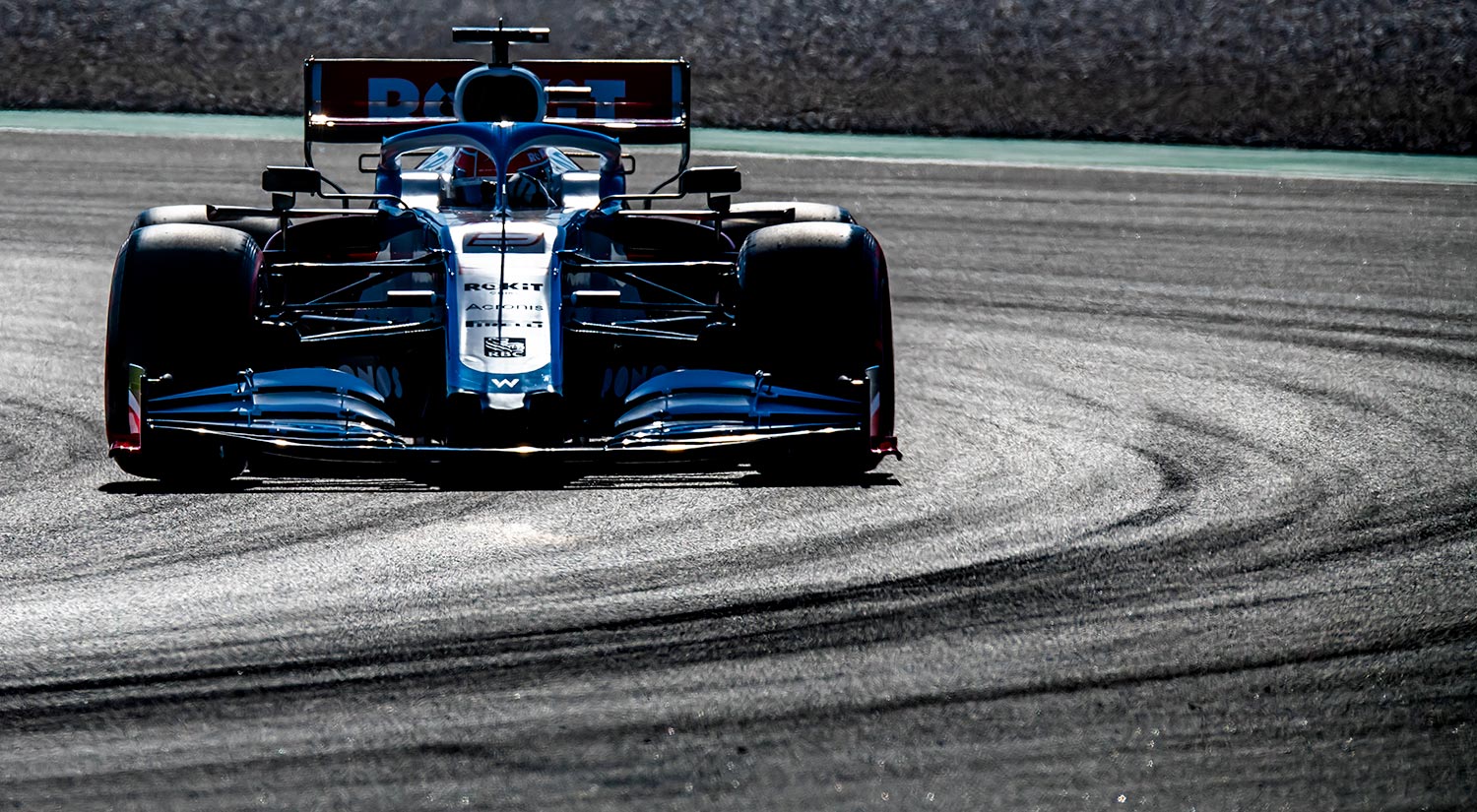 George Russell - Williams, Winter Testing, Circuit de Catalunya,  2020