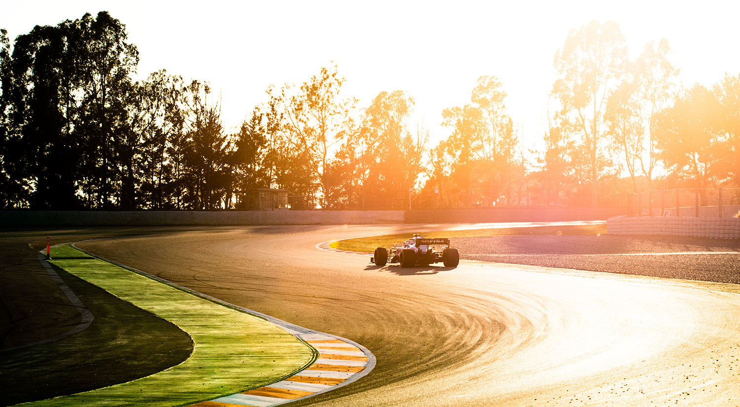 George Russell - Williams, Winter Testing, Circuit de Catalunya,  2020