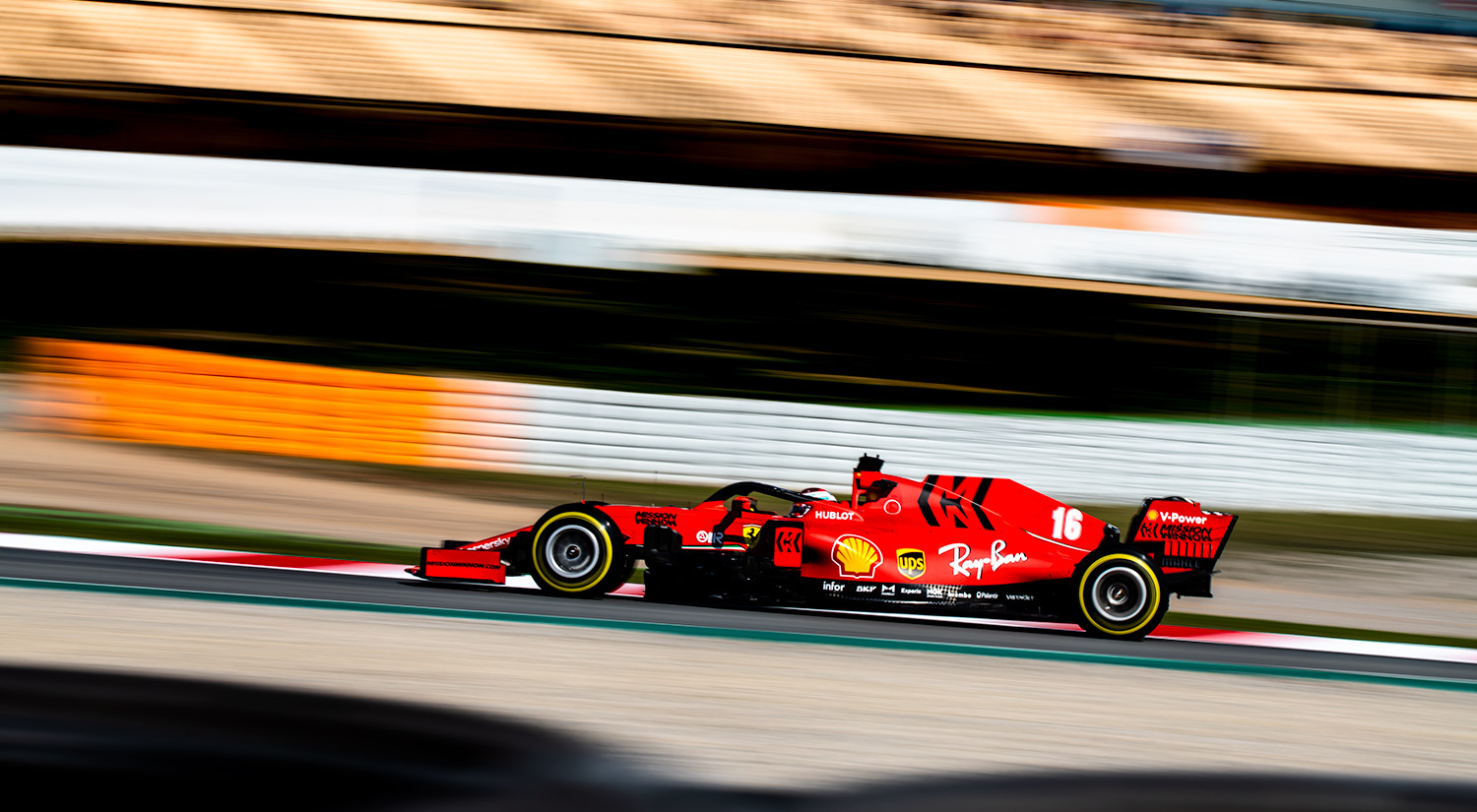Charles Leclerc - Ferrari, Winter Testing, Circuit de Catalunya,  2020