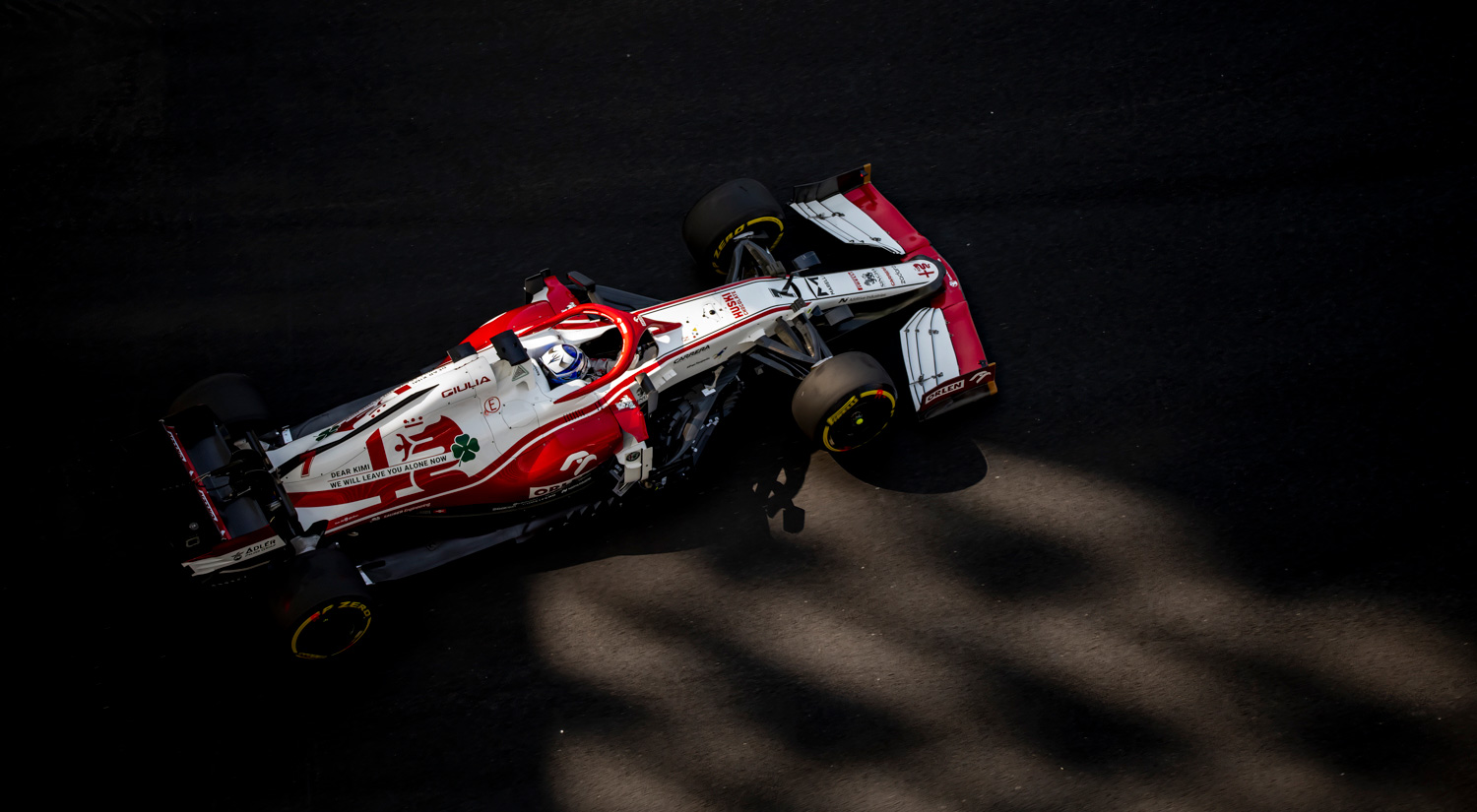 Kimi Raikkonen - Alfa Romeo Racing, Yas Marina Circuit, 2021