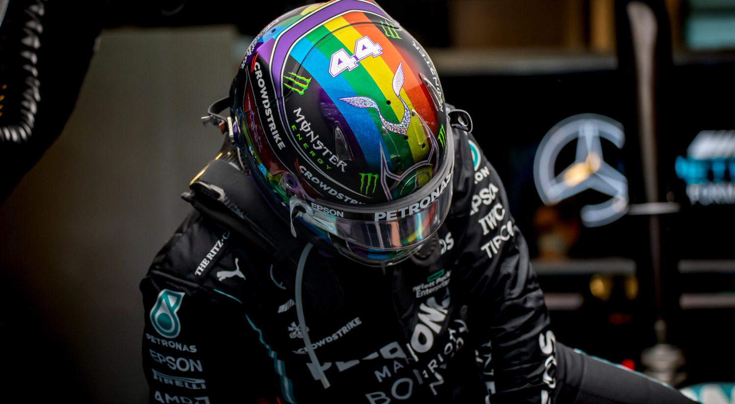 Lewis Hamilton - Mercedes AMG Petronas, Yas Marina Circuit, 2021