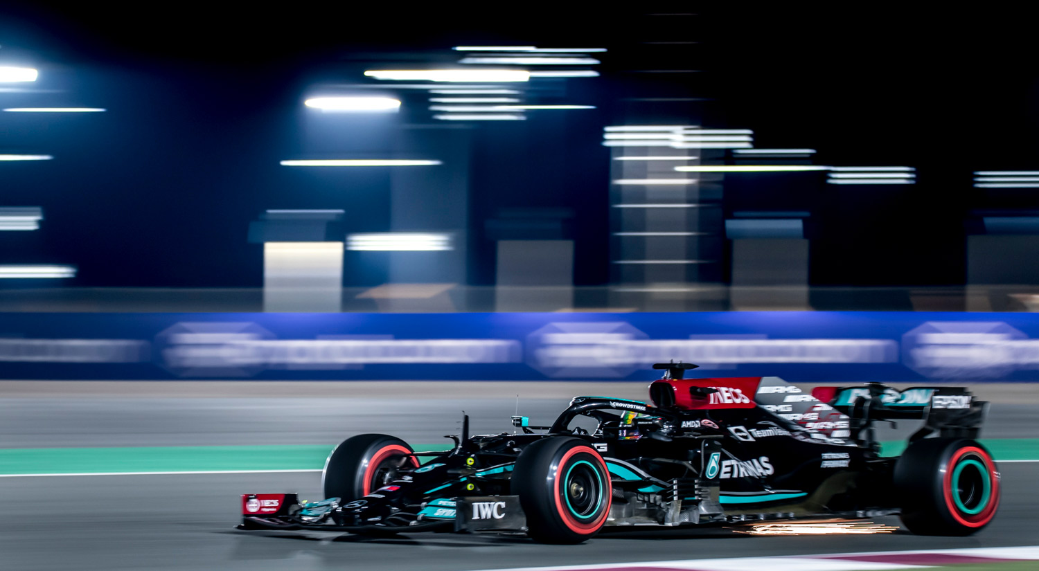 Lewis Hamilton - Mercedes AMG Petronas, Losail Circuit, 2021