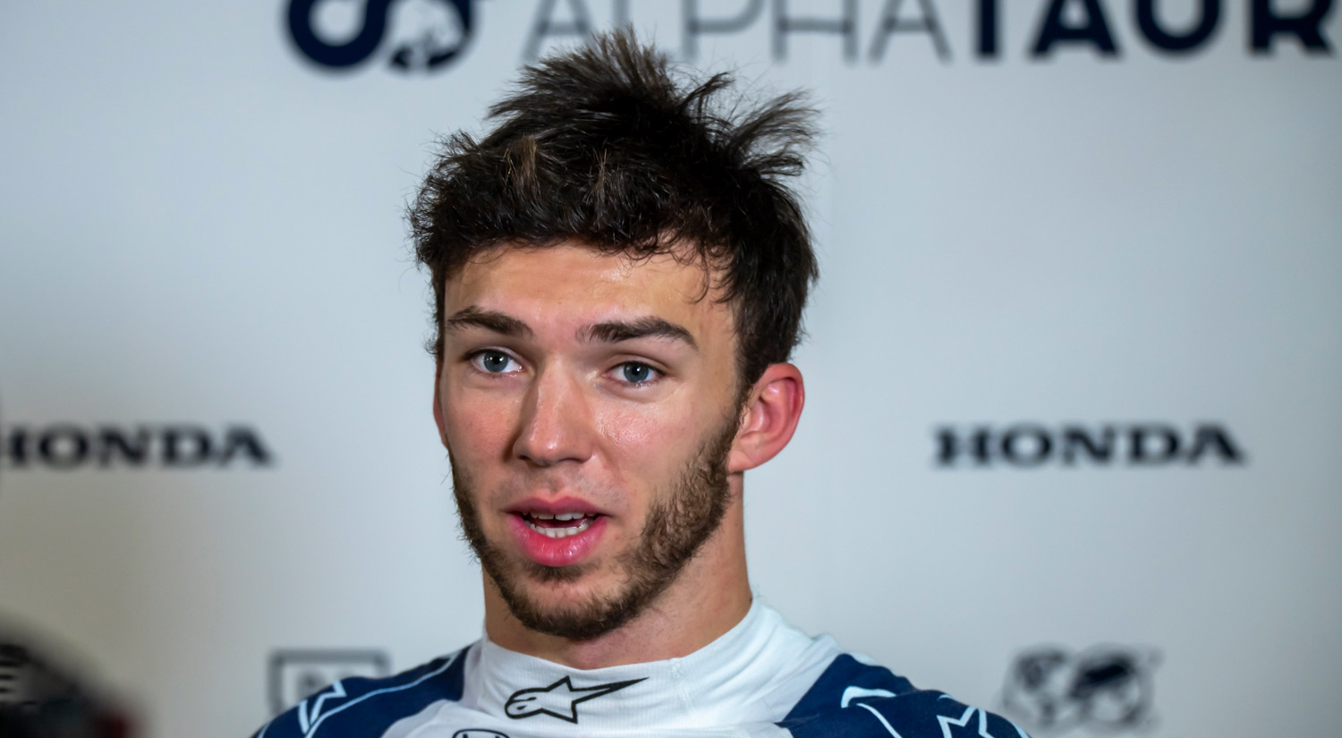 Pierre Gasly - Scuderia AlphaTauri, Losail Circuit, 2021
