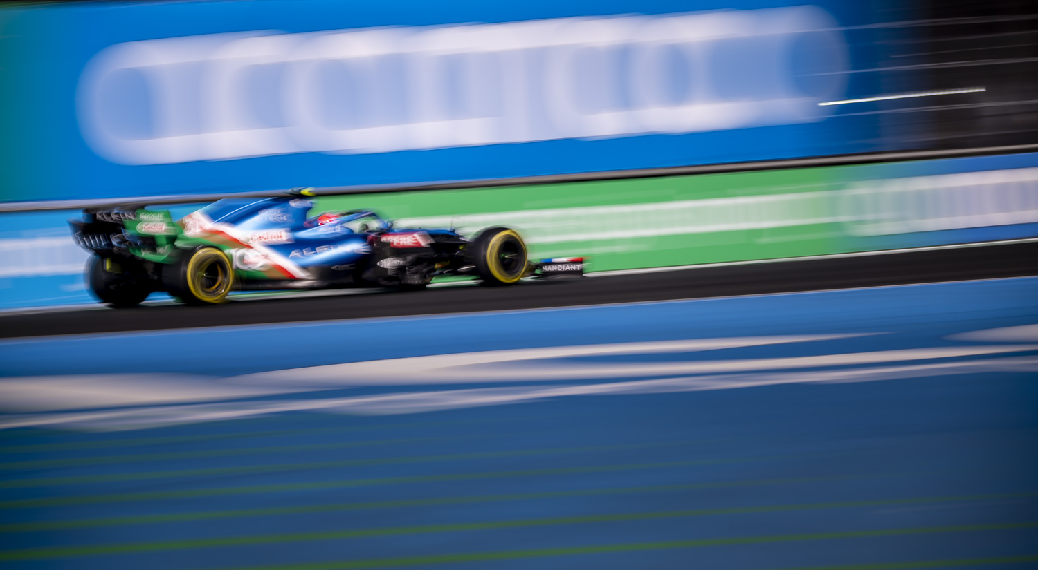 Esteban Ocon - Alpine F1 Team, Jeddah Corniche Circuit, 2021