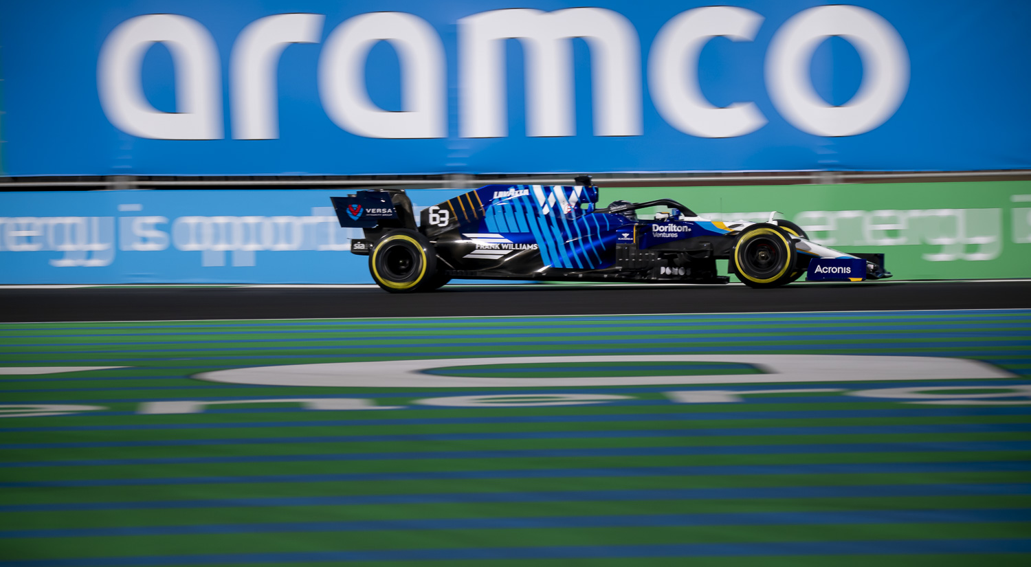 George Russell - Williams Racing, Jeddah Corniche Circuit, 2021