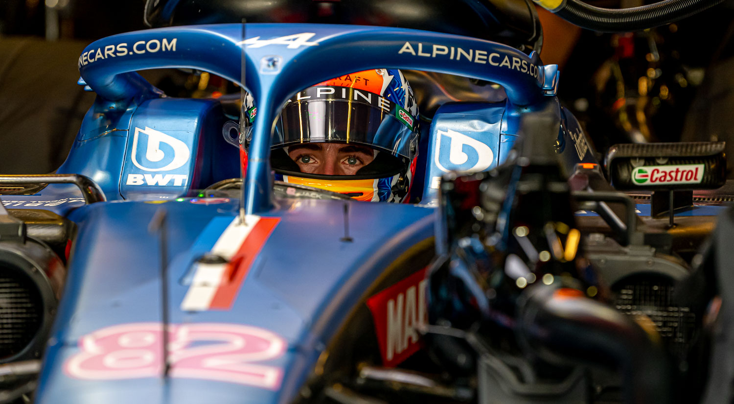 Fernando Alonso - Alpine, Yas Marina, 2022