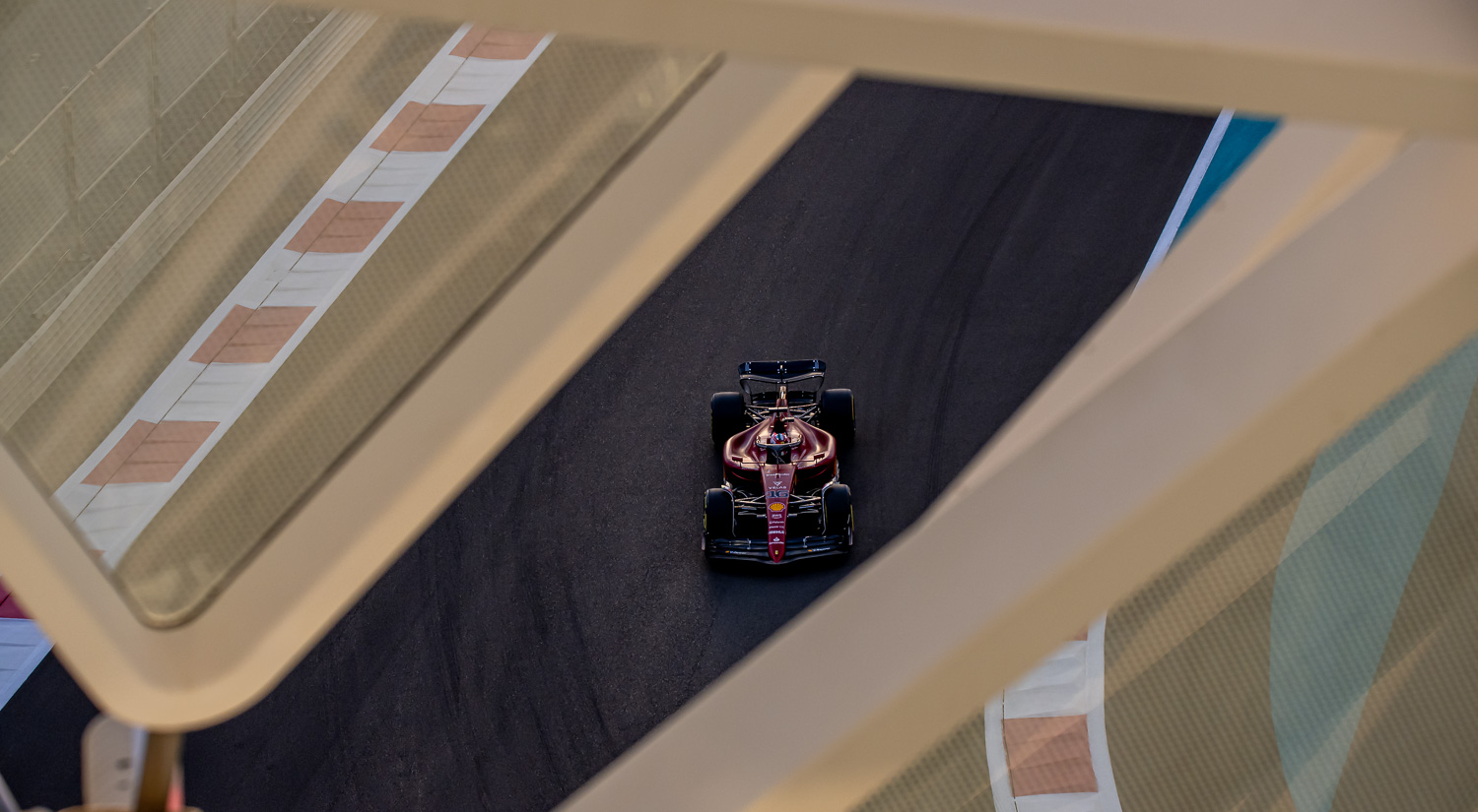 Charles Leclerc - Ferrari, Yas Marina, 2022