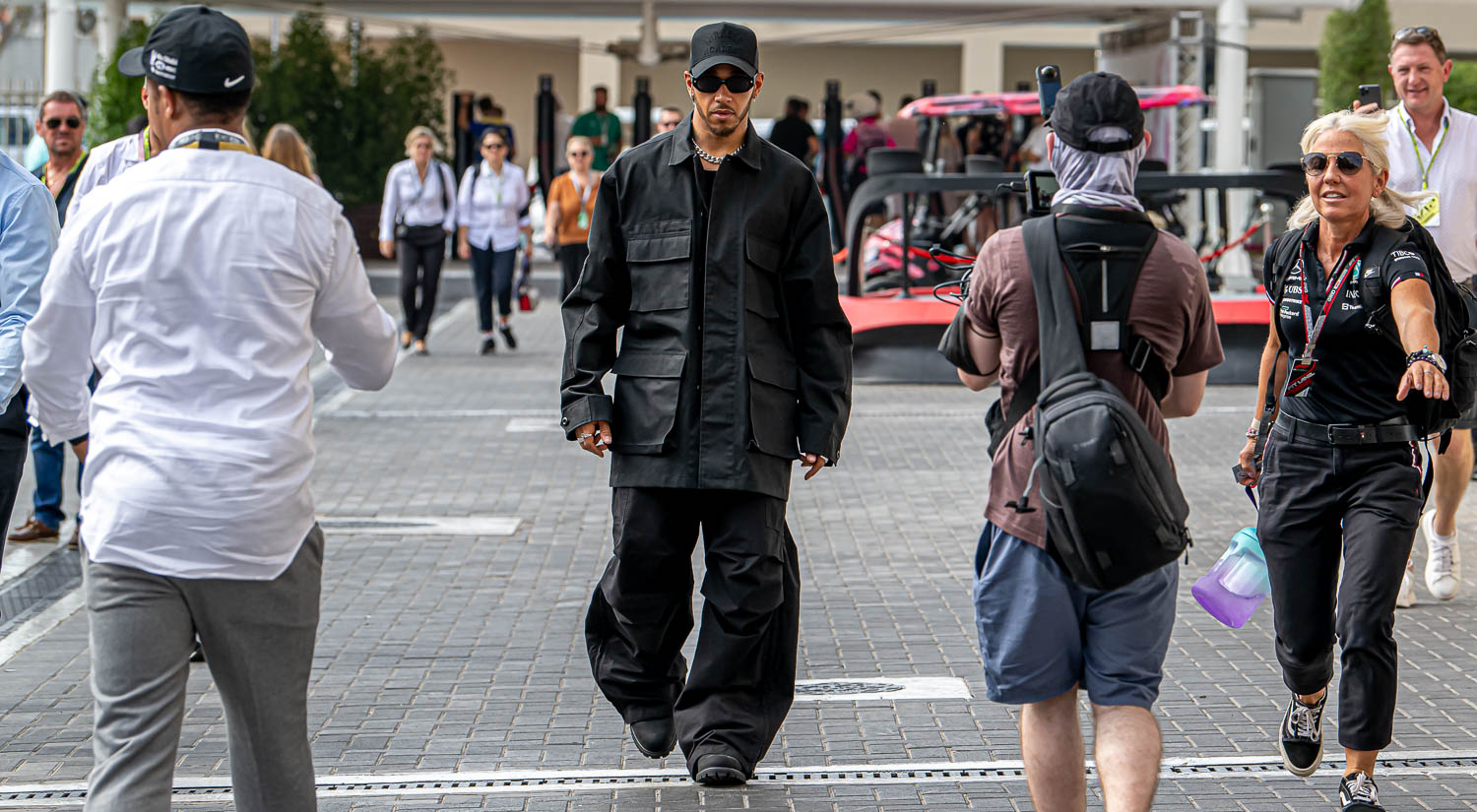 Lewis Hamilton - Mercedes, Yas Marina, 2022