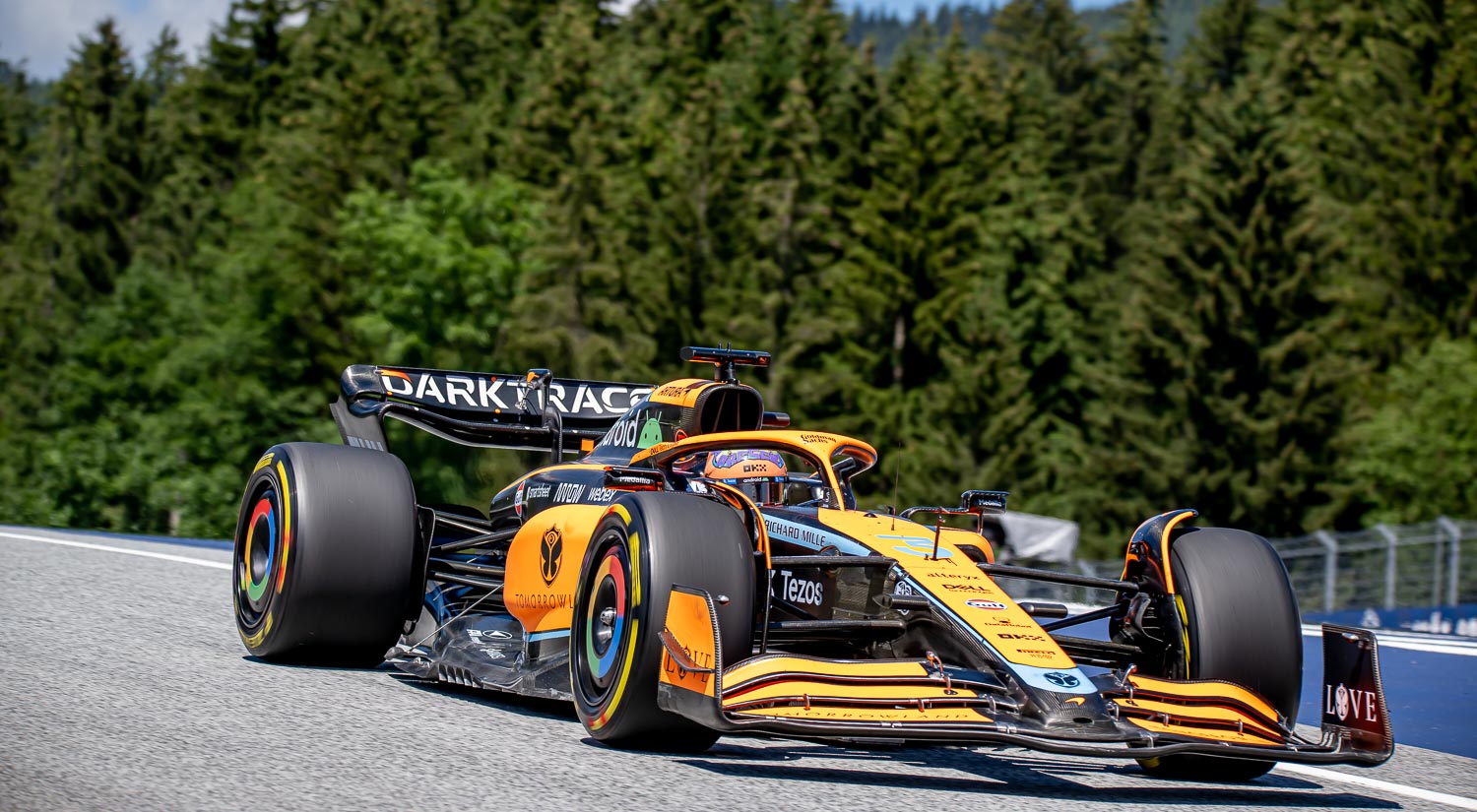 Daniel Ricciardo - McLaren, Red Bull Ring, 2022