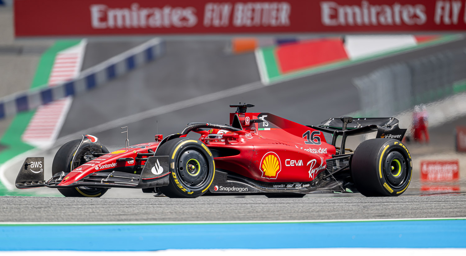 Charles Leclerc - Ferrari, Red Bull Ring, 2022