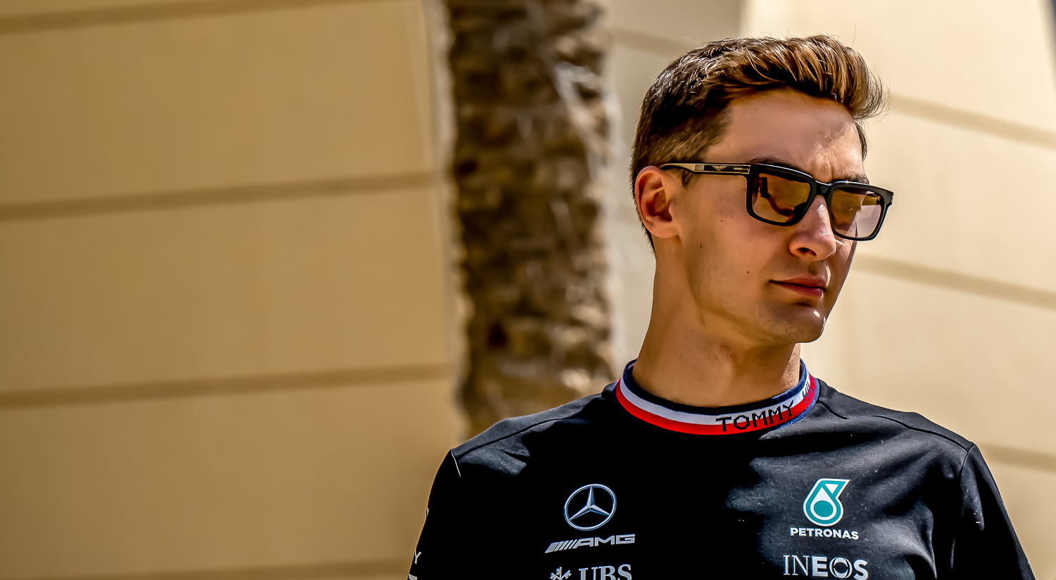 George Russell - Mercedes AMG Petronas, Bahrain International Circuit, 2022