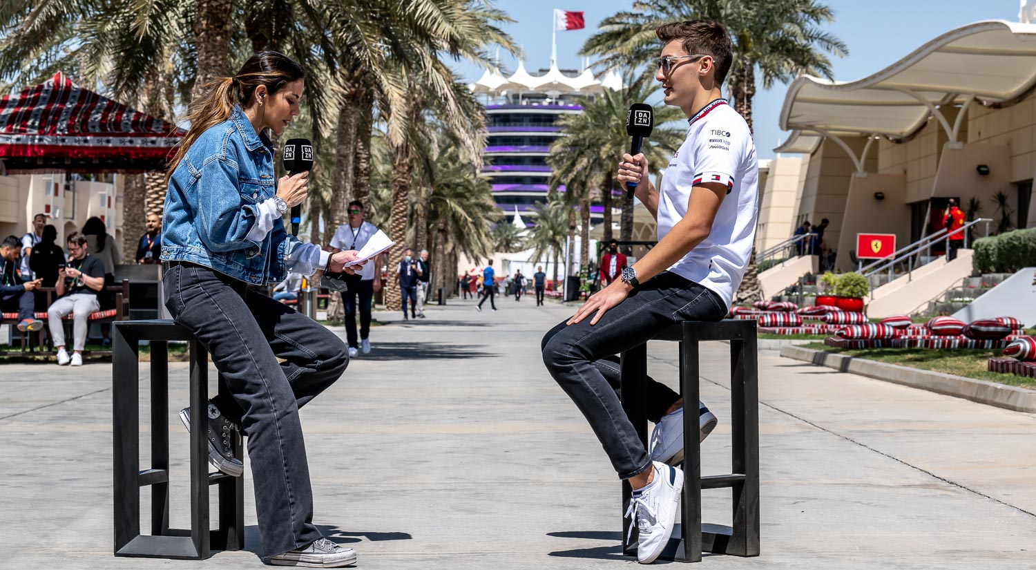 George Russell - Mercedes AMG Petronas, Bahrain International Circuit, 2022