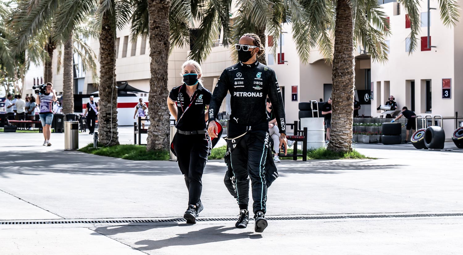 Lewis Hamilton - Mercedes AMG Petronas, Winter Testing, Bahrain International Circuit, 2022