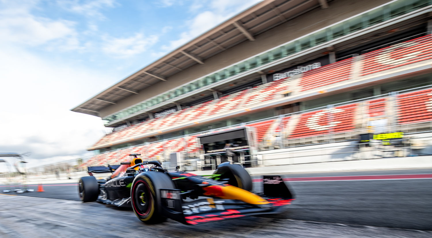 Sergio Perez - Red Bull Racing, Winter Testing, Circuit de Catalunya, 2022
