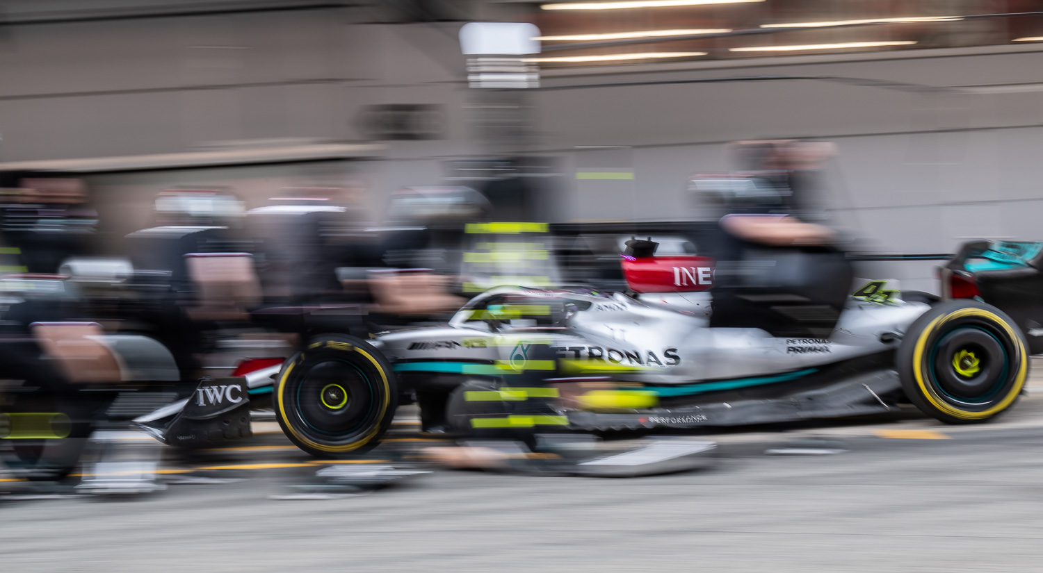 Lewis Hamilton - Mercedes AMG Petronas, Winter Testing, Circuit de Catalunya, 2022