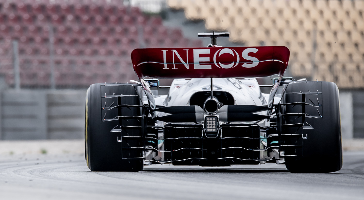 George Russell - Mercedes AMG Petronas, Winter Testing, Circuit de Catalunya, 2022