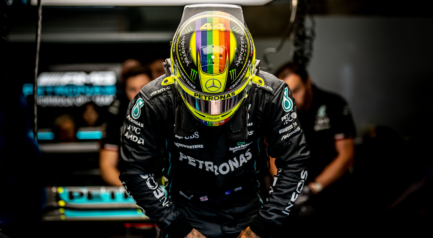 Lewis Hamilton - Mercedes, Spa-Francorchamps, 2022