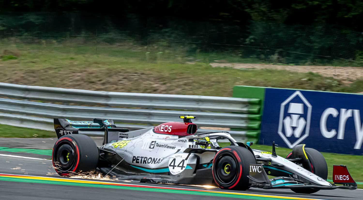 Lewis Hamilton - Mercedes, Spa-Francorchamps, 2022