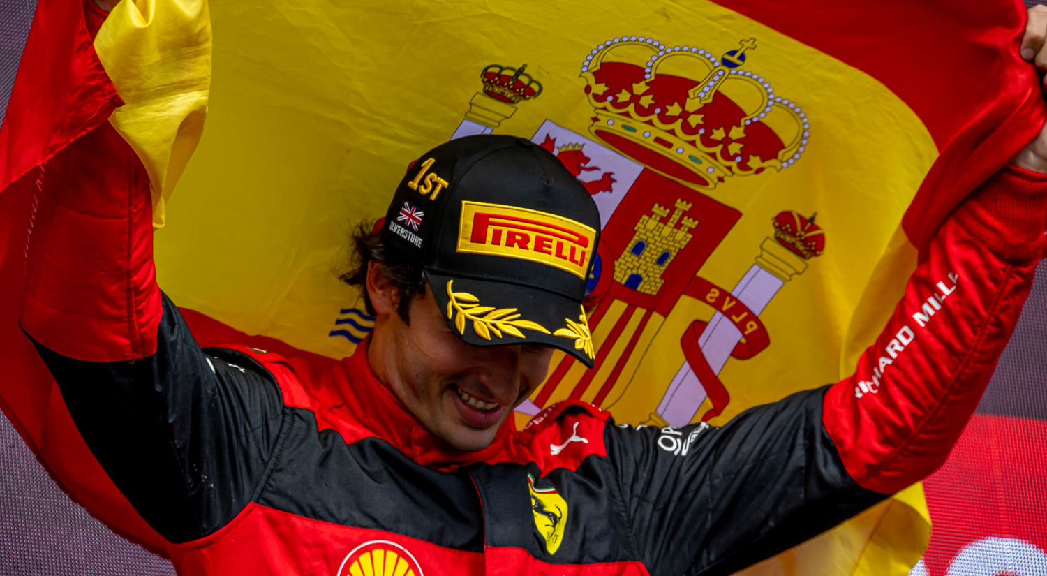 Carlos Sainz - Ferrari, Silverstone, 2022