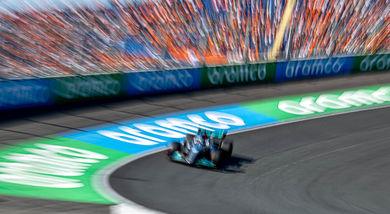 George Russell - Mercedes, Zandvoort, 2022
