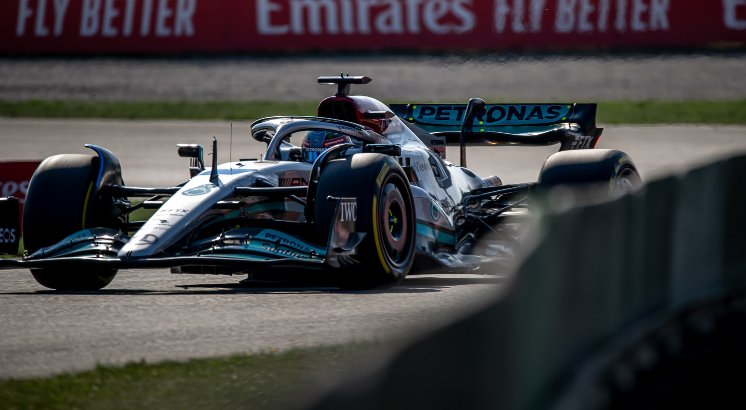 George Russell - Mercedes, Zandvoort, 2022