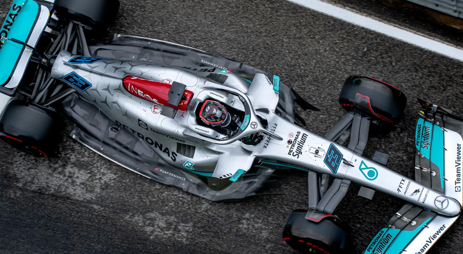 George Russell - Mercedes AMG Petronas, Emilia Romagna Grand Prix, 2022
