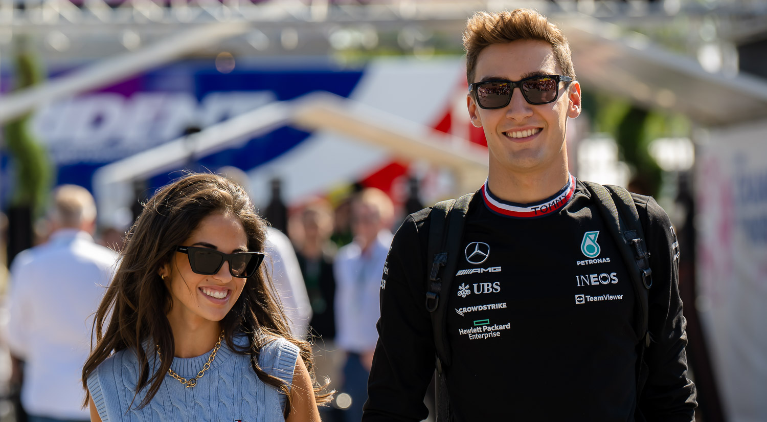 George Russell - Mercedes, Monza Circuit, 2022