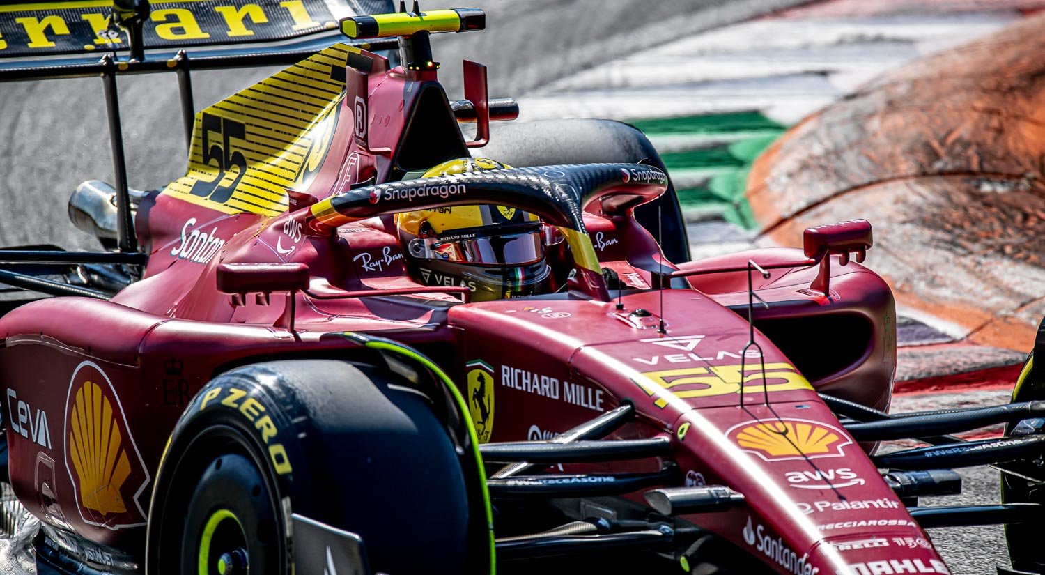 Charles Leclerc - Ferrari, Monza Circuit, 2022