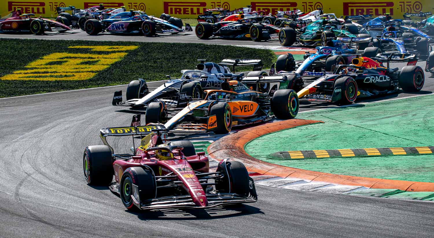 Charles Leclerc - Ferrari, Monza Circuit, 2022