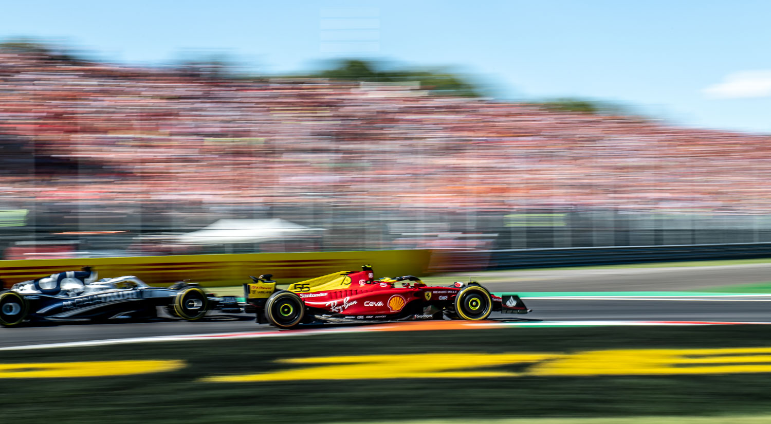 Carlos Sainz - Ferrari, Monza Circuit, 2022