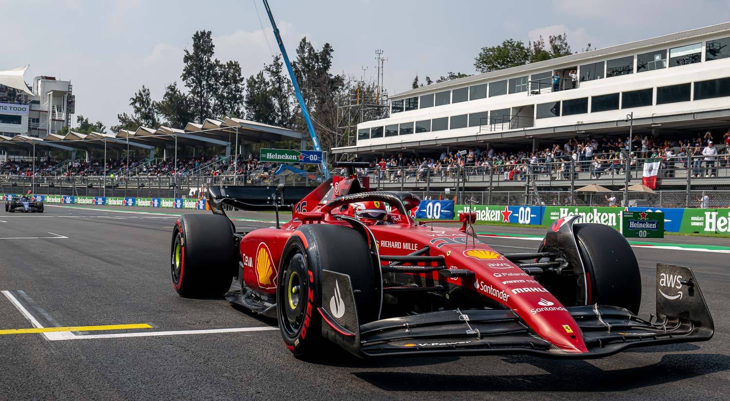 Charles Leclerc - Ferrari, Autodromo Hermanos Rodriguez, 2022