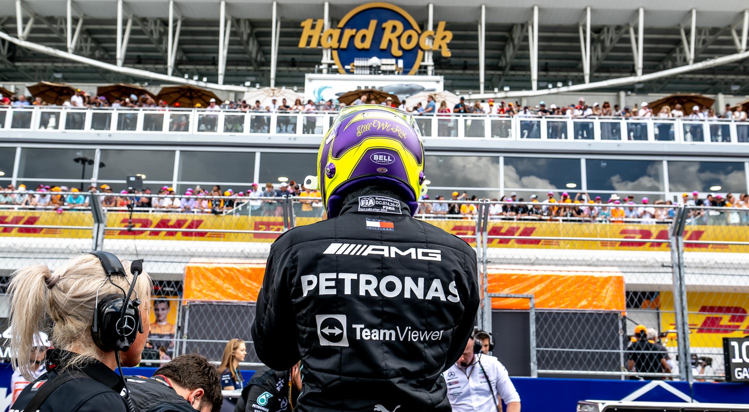 Lewis Hamilton - Mercedes AMG Petronas, Miami International Autodrome, 2022