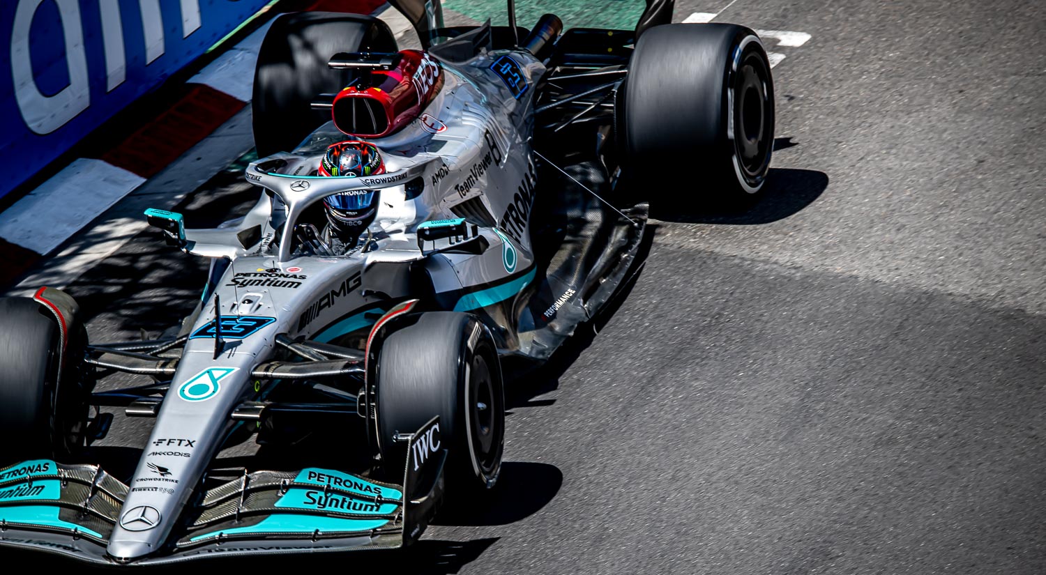 George Russell - Mercedes AMG Petronas, Circuit de Monaco, 2022