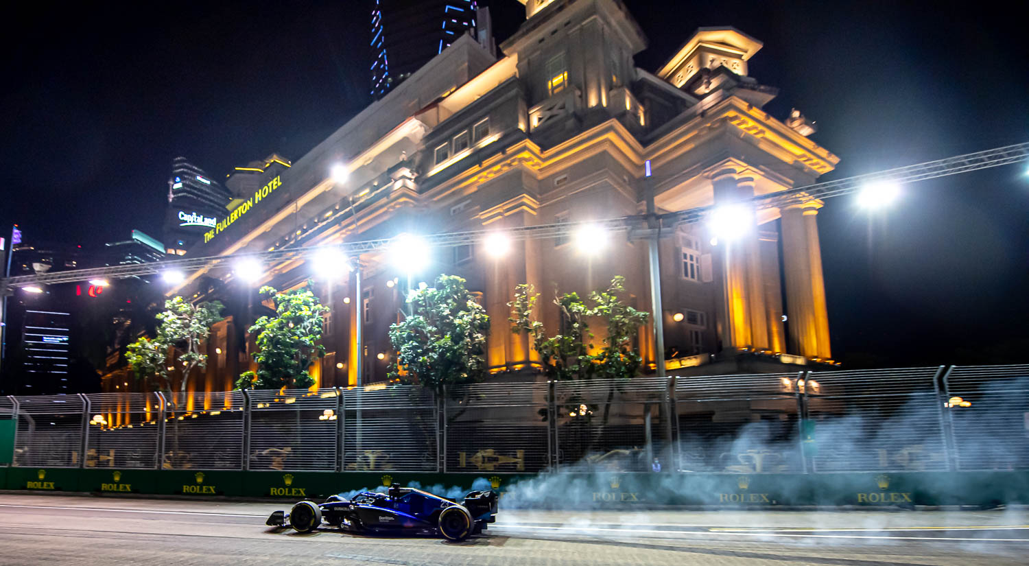 Alex Albon - Williams, Marina Bay, 2022
