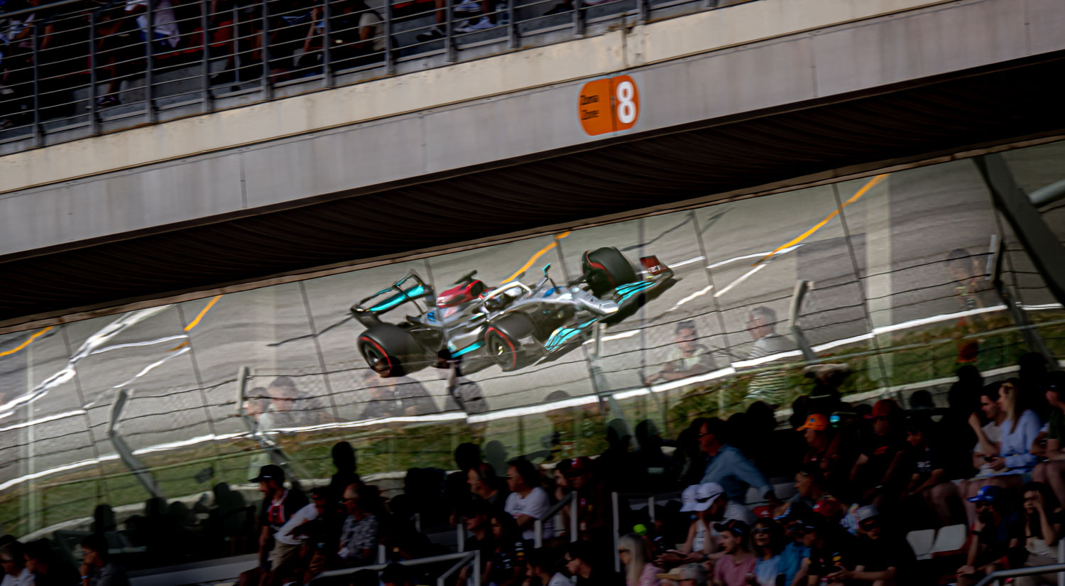 George Russell - Mercedes AMG Petronas, Circuit de Barcelona-Catalunya, 2022