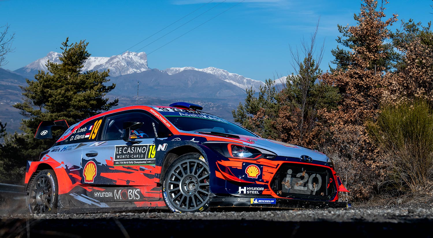 Sébastien Loeb & Daniel Elena - Hyundai i20 Coupe, Gap, France, 2019