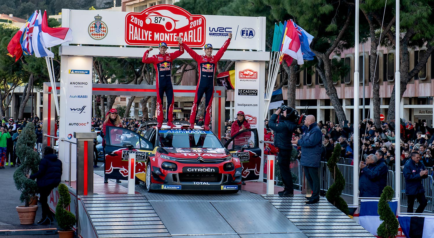 Sébastien Ogier & Julien Ingrassia - Citroën C3, Monte Carlo, 2019