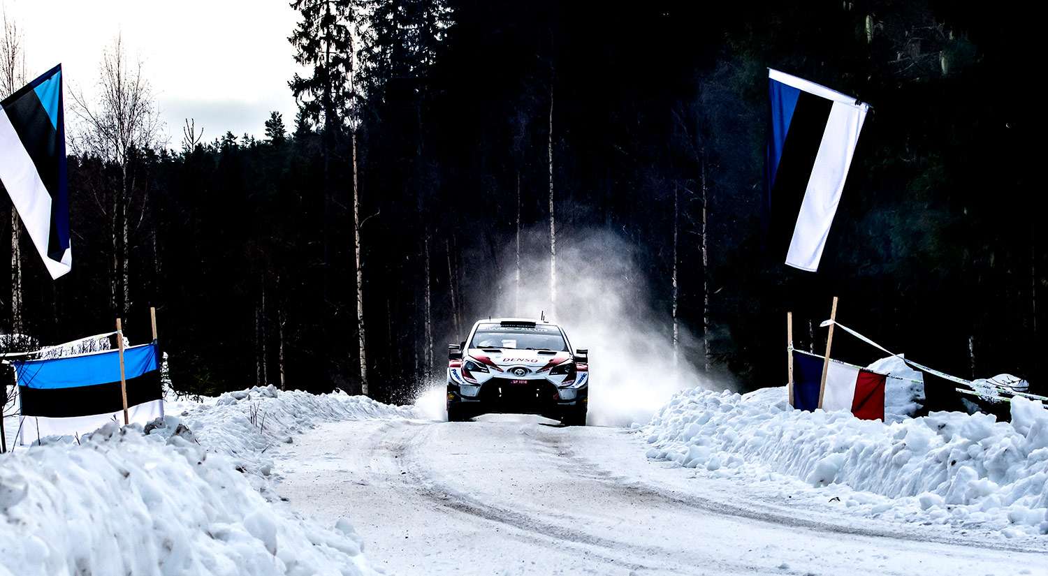 Ott Tänak	& Martin Järveoja - Toyota Yaris, Torsby, Sweden, 2019