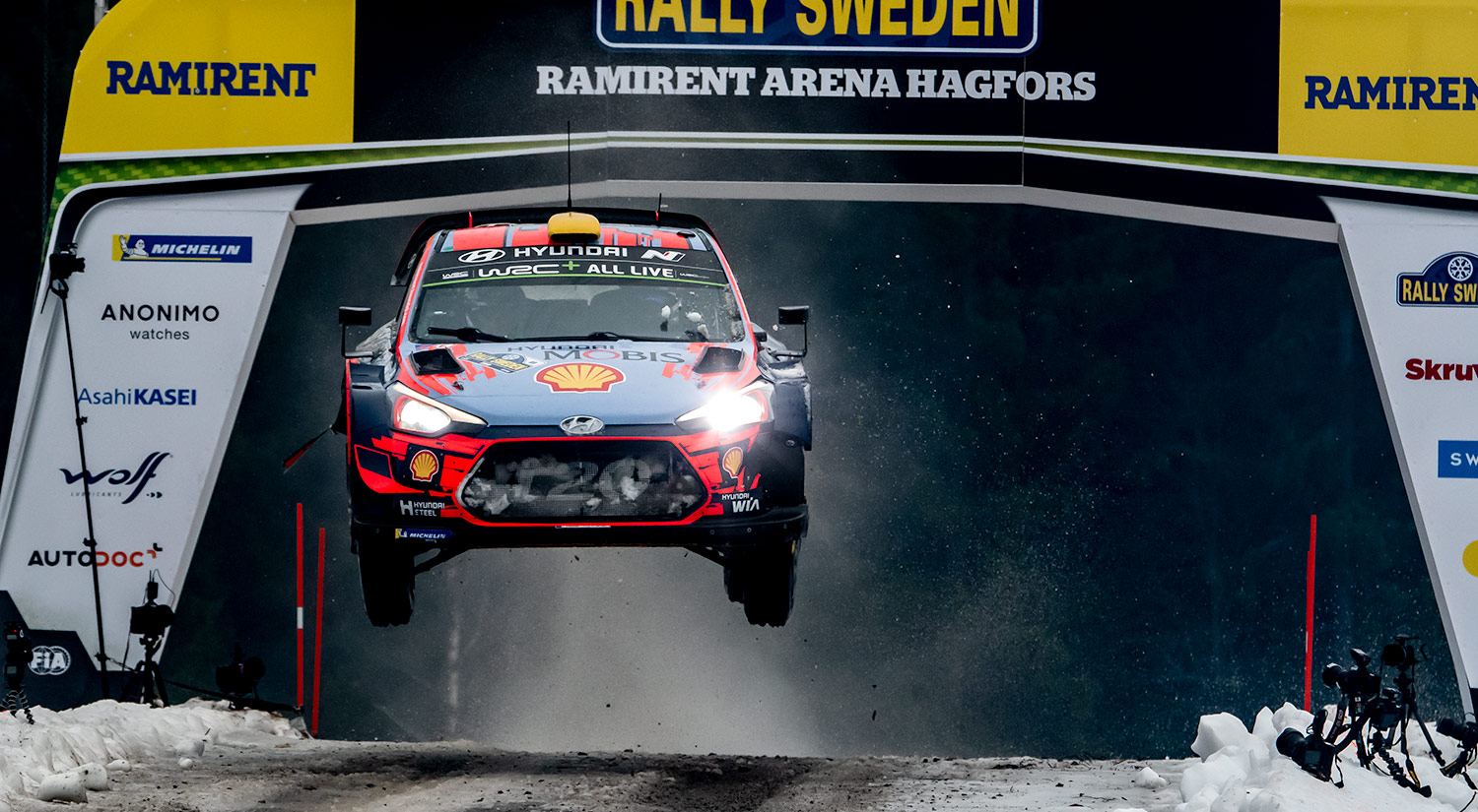 Thierry Neuville & Nicolas Gilsoul - Hyundai i20 Coupe, Torsby, Sweden, 2019