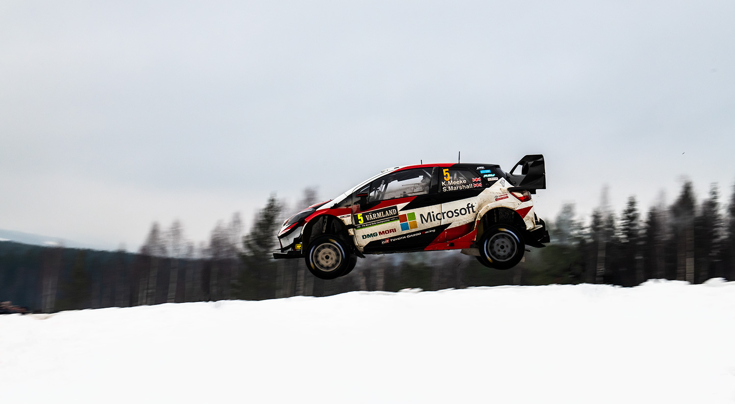 Kris Meeke	& Sebastian Marshall - Toyota Yaris, Torsby, Sweden, 2019